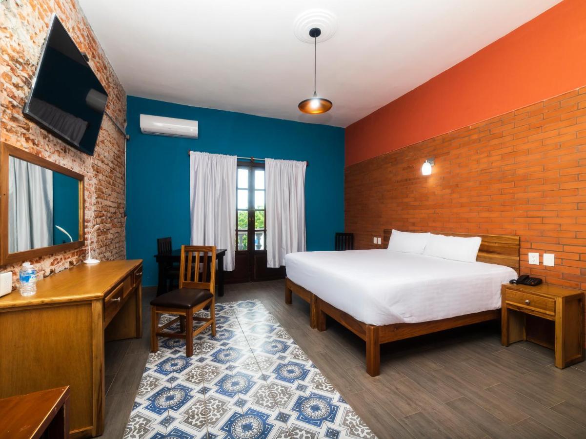 Hotel Meson Del Barrio Veracruz Exteriör bild