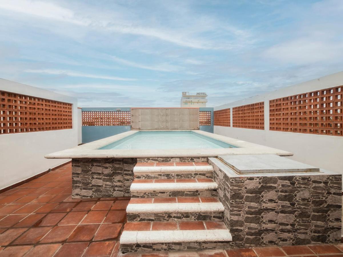 Hotel Meson Del Barrio Veracruz Exteriör bild